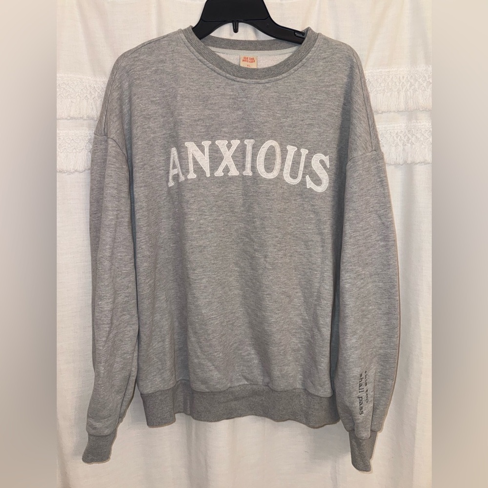 See The Way I See Anxious Crewneck